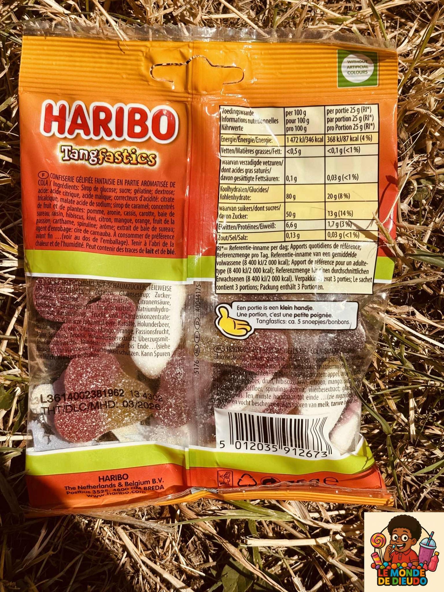 Paquet De Bonbons Haribo Tangfastics 70g Neuf