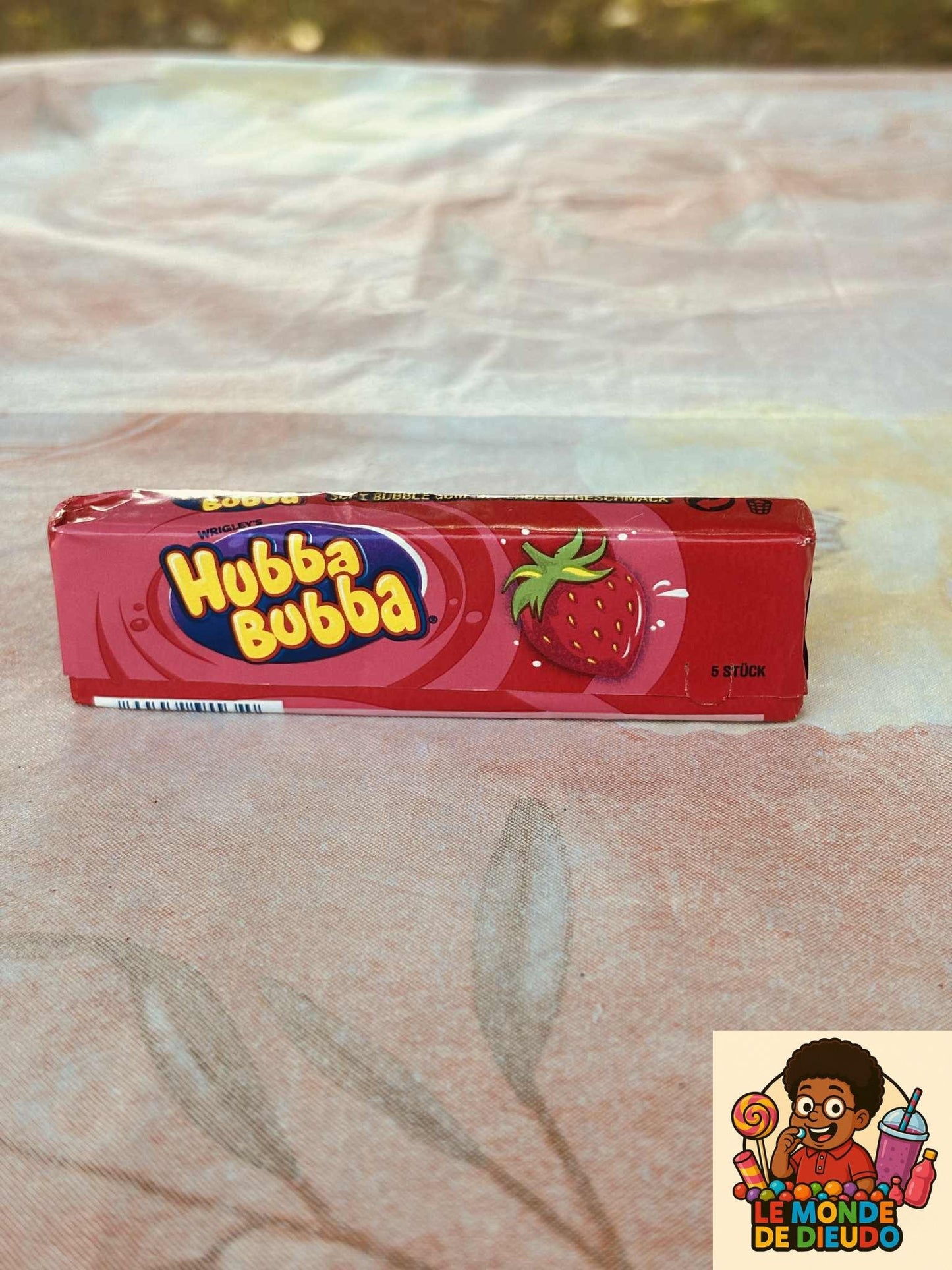 Chewing-Gum Des USA Hubba Bubba Fraise(Strawberry) 35g Neuf