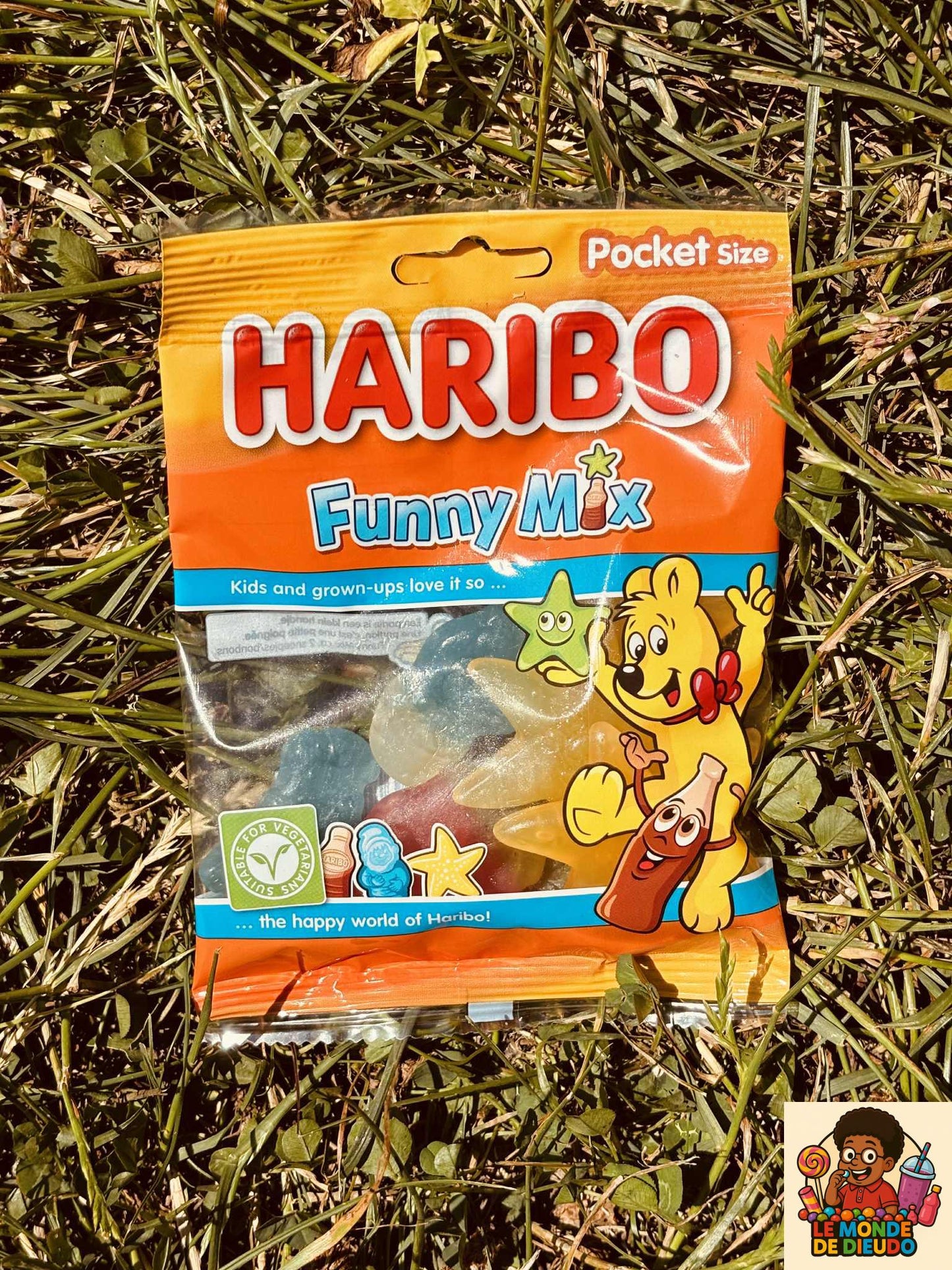 Paquet De Bonbons Haribo Funny Mix 75g Neuf
