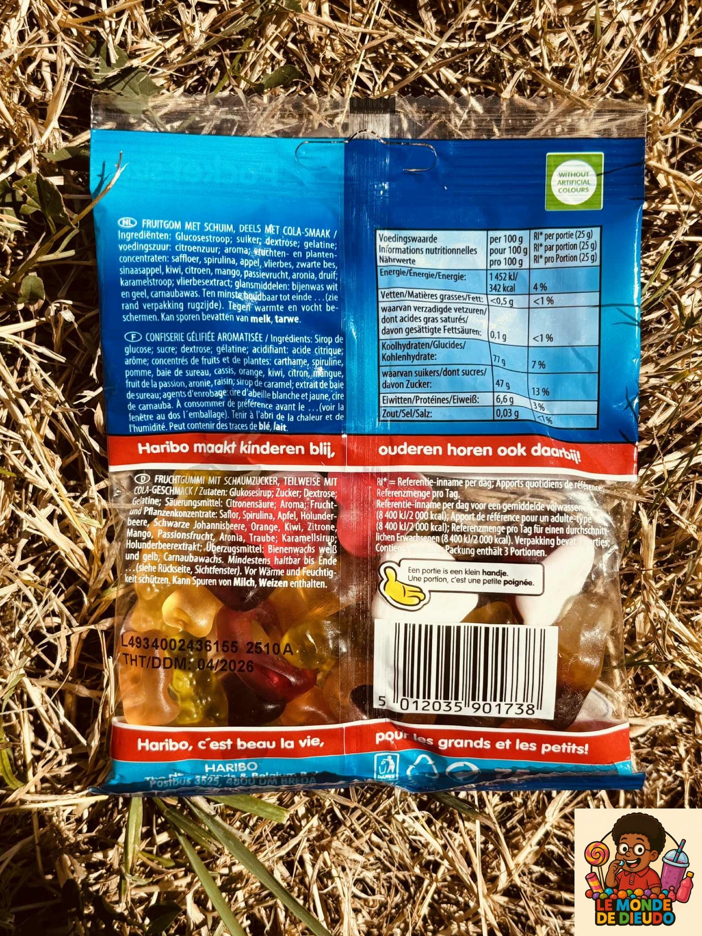 Paquet De Bonbons Haribo Starmix 75g Neuf