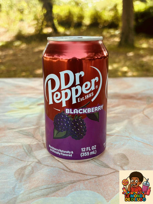 Boisson Gazeuse Des USA Dr Pepper Mûre (Blackberry) 355ML Neuf