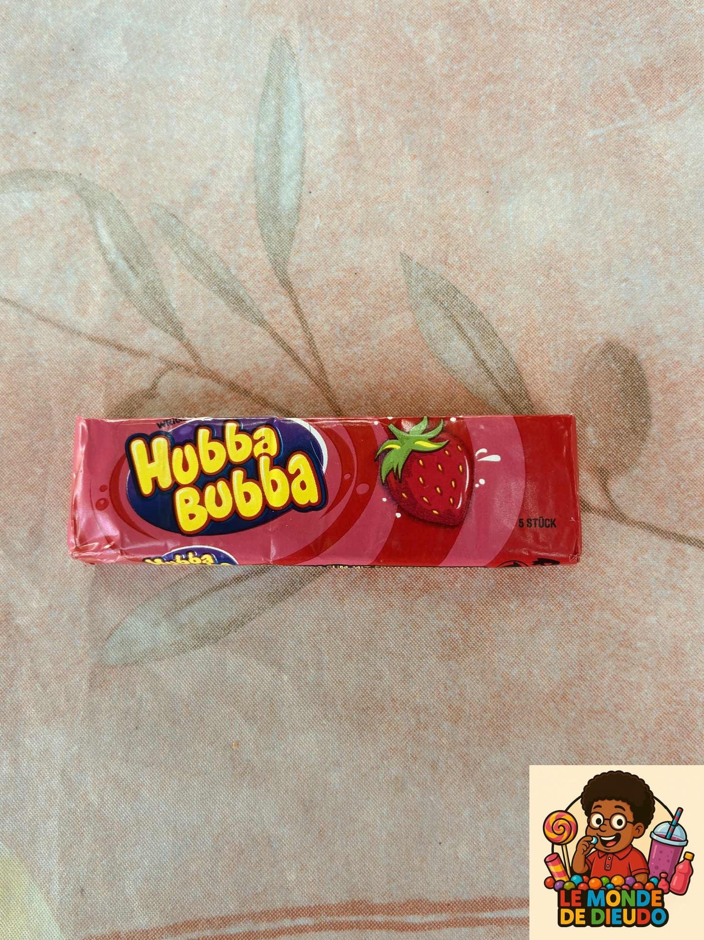 Chewing-Gum Des USA Hubba Bubba Fraise(Strawberry) 35g Neuf
