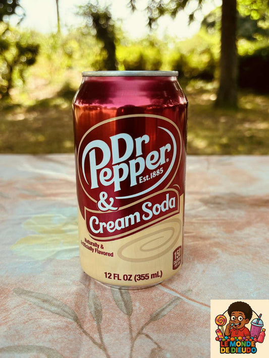 Boisson Gazeuse Des USA Dr Pepper Cream Soda 355ML Neuf