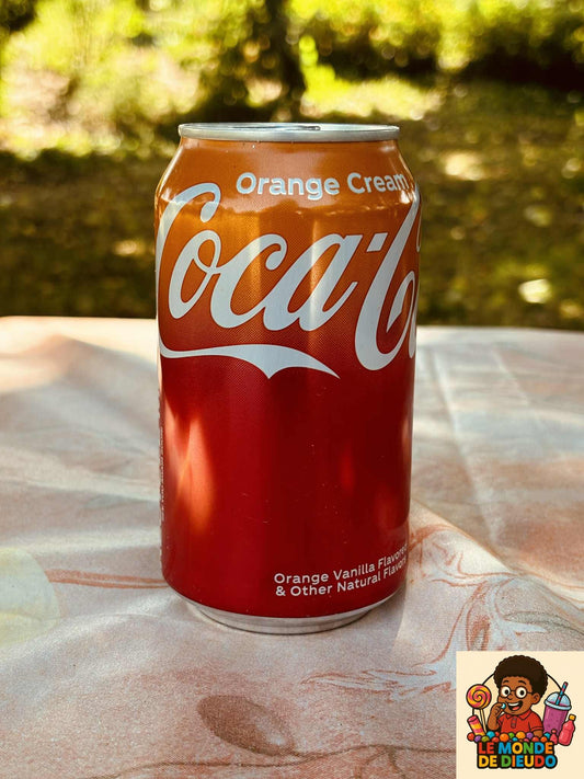 Boisson Gazeuse Coca Cola Des USA Orange Cream 355ML Neuf