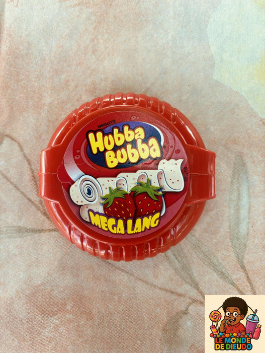 Chewing-Gum Des USA Hubba Bubba Fraise(Strawberry) 56g Neuf