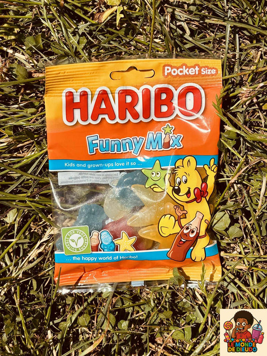 Paquet De Bonbons Haribo Funny Mix 75g Neuf