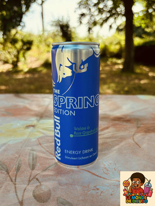 Boisson Énergisante Redbull Aspérule Et Pamplemousse Rose (Woodruff And Pink Grapefruit) The Spring Edition 250ML Neuf